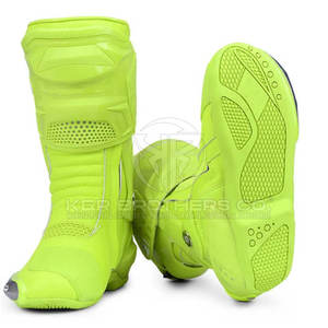 รองเท้ามอเตอร์ไซด์สำหรับผู้ชายรองเท้ามอเตอร์ไซด์แบบเย็บด้านบนทำจากหนัง PU สำหรับทุกฤดู - Product Image 6