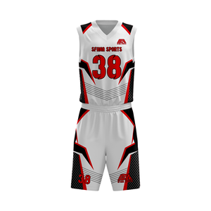 Vente en gros d'uniforme de basket-ball de haute qualité Tissu léger à séchage rapide de conception personnalisée OEM pour club scolaire et équipe sportive - Product Image 4