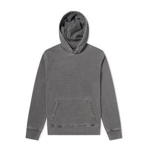 Venta al por mayor pesado llano personalizado pesado angustia en blanco piedra ácido Vintage lavado Sudadera con capucha Essentials Sudadera con capucha - Product Image 1