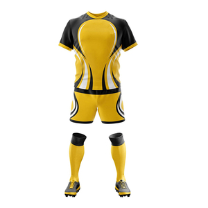 Maillot de Rugby à manches courtes de bonne qualité, uniforme de Rugby, ensemble de sport pour équipe de sport, raton laveur, nouveau, 2022 - Product Image 1