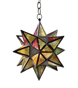 Export Quality Top Design <b>Star</b> <b>Hanging</b> Candle Holder Lantern for Home and Garden Decoration at Affordable Price for Export - Product Image 1
