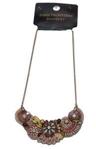 Collar de cuentas de resina hecho a mano para mujer - Product Image 5