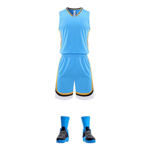 Uniformes de basket-ball pour hommes, vêtements de sport personnalisés avec techniques imprimées, uniformes vierges personnalisés pour le sport - Product Image 2