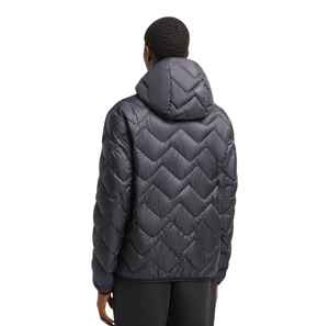Veste matelassée à capuche personnalisée de haute qualité, style décontracté, fermeture éclair, imperméable, coupe-vent, respirante, unisexe - Product Image 6