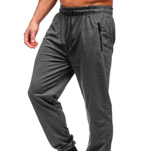Hombres activos hombres Fitness Joggers pantalones de chándal cremalleras bolsillos secado rápido transpirable hombres Material de algodón pantalón de chándal Jogger 2026 - Product Image 6