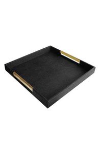 Bandeja de servicio de comida de color dorado de metal de calidad exclusiva, bandeja de servicio de gran tamaño recién llegada para bandeja de Decoración de mesa de hotel en casa - Product Image 5