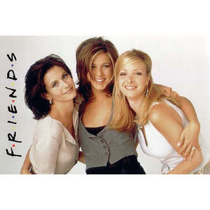 Friends Wall <b>Poster</b> Made of Durable Paper - Product Image 1