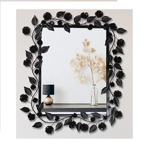 Modern <b>Metal</b> Designer Wall Mirrors Used for Hotels Room Decorative Custom Size Indian Handmade Hot Sale Prices - Product Image 5