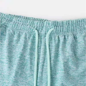 Ensemble T-shirt et short décontracté en coton respirant pour l'été, unisexe, deux pièces, col en V, logo personnalisé pour homme - Product Image 2