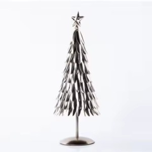 Árbol Decorativo de Mesa, Alambre Metálico de Gran Calidad, Árbol de Navidad, Adornos Navideños para Decoración Festiva - Product Image 2