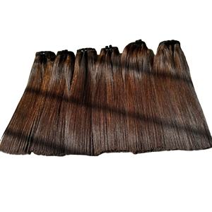 Hueso de un solo donante Virgen recta 100% Cinta de punta de cutícula virgen vietnamita Paquete Ins y extensiones de cabello Cinta de Punta Ins - Product Image 1