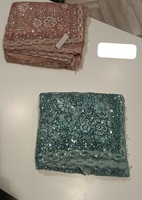 Saree classique en georgette brodée avec tissu fluide pour des réceptions élégantes Moments de fête et célébrations