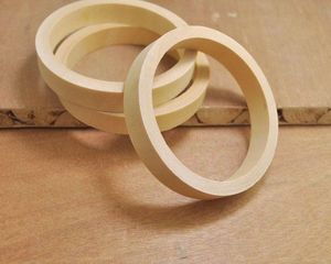 Brazalete y pulsera de madera con diseño de fuerza, tamaño personalizado, pulseras de madera, brazalete hecho a mano con flores, brazalete de madera - Product Image 6