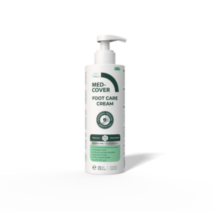 Crema para Pies con Urea Med-Cover para el Tratamiento de la Piel Seca, Terapia Profesional para Suavizar los Pies - Product Image 1