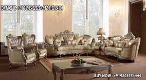 Nuevo Juego de Muebles de Sala de Estar Estilo Barroco Francés, Juego de Sofás de Diseño con Perlas, Estilo Real, Tallado a Mano, EE. UU. - Product Image 4