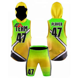 Venta al por mayor de alta calidad de compresión desgaste 7 en 7 uniforme de fútbol totalmente poliéster sublimado impreso 7v7 uniformes - Product Image 6