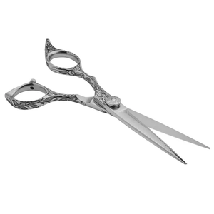 Tijeras profesionales de corte de pelo de hoja recta de acero japonés de 5,5 pulgadas, tijeras de peluquero de acero inoxidable para herramienta de belleza - Product Image 6