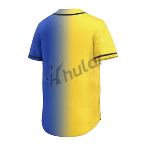Maillot de baseball personnalisé HULAR INTL OEM, haute qualité, sublimation, respirant, antibactérien, anti-UV, 100% polyester, design grande taille - Product Image 3