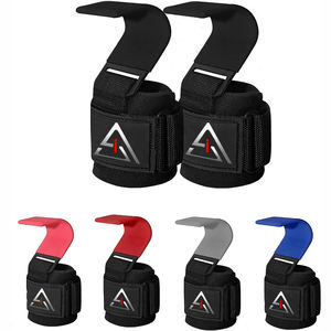 ตะขอยกสายรัดข้อมือพร้อมบรรจุภัณฑ์สีและโลโก้ตามสั่งสำหรับการป้องกันด้านกีฬา - Product Image 5