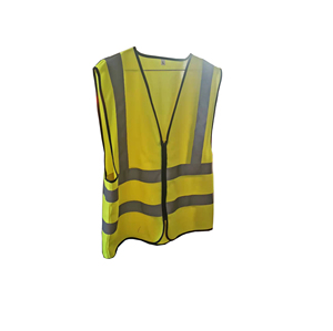 Gilet de sécurité ajustable haute visibilité au design tendance pour la construction, en polyester, unisexe, articles en stock, haute qualité - Product Image 2