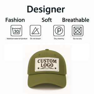 Gorra de béisbol clásica de algodón Color liso Ala curva ajustable Transpirable Uso diario Logotipo personalizado OEM ODM Fabricante de Vietnam - Product Image 5