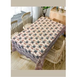 Digital Custom Printing 100% Organic Cotton Waterproof Disposable <b>Table</b> <b>Cloth</b> Home Decoration GOTS Certified Unique Party - Product Image 5