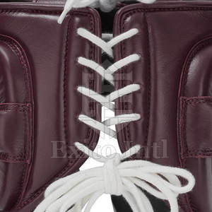 หมวกกันน็อคชกมวย MMA แบบสปอร์ตทำจากหนังสำหรับผู้ชาย - Product Image 4