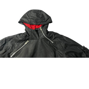 Vestes de pluie à manches longues et coupe confortable pour hommes Poche avant Veste de pluie personnalisée pour hommes avec taille et logo personnalisés - Product Image 2