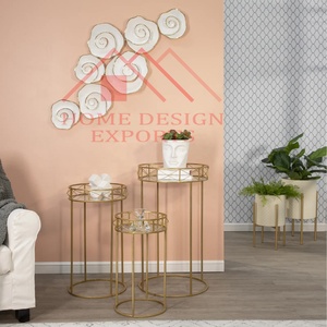 ของตกแต่งผนังศิลปะเหล็กลายดอกกุหลาบดีไซน์ใหม่ล่าสุดแขวนผนังดอกไม้สำหรับห้องนั่งเล่น - Product Image 2