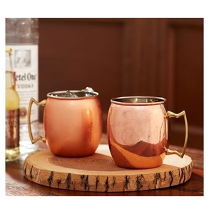 Cuivre Moscou Mule Tasses Boissons Saines Écologique D'été Drinkware Tasses À Eau Prix Concurrentiel - Product Image 3