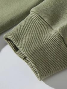 Sudadera con capucha informal de moda para hombre, tejido de mezcla de algodón personalizado, estilo Hip Hop, ropa de invierno, sudaderas con capucha de técnicas teñidas lisas a la venta - Product Image 3