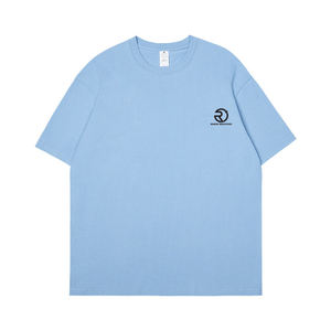 Promotion T-shirt vierge surdimensionné avec logo personnalisé imprimé 100% coton T-shirt surdimensionné respirant pour hommes - Product Image 2