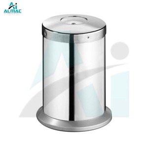 Distributeur de coton Methot ALMAC de qualité médicale sans couvercle en acier inoxydable pour rouleaux de coton et fournitures de pansement - Product Image 1