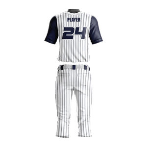 Uniformes de Béisbol y Sóftbol Personalizados de Alta Calidad, Transpirables, de Secado Rápido, Servicio OEM, Jersey de Sublimación 100% Poliéster para Hombre y Mujer - Product Image 4