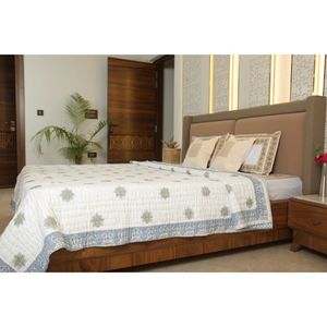 ผ้าห่มใยฝ้ายแท้ 100% บุด้วยใยฝ้าย เย็บมือ พิมพ์ลายด้วยมือ ราคาสุดคุ้ม - Product Image 2