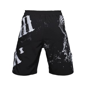 Vente en gros de shorts MMA de couleur unie de qualité supérieure pour hommes, shorts MMA sublimés sur mesure, shorts de combat confortables - Product Image 4