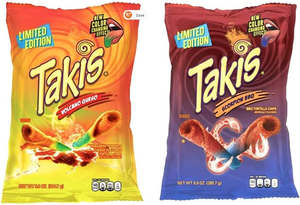 Vente flash Takis Chips de tortilla roulées Fuego Piment fort et citron vert Takis Blue Heat Pepper - Product Image 5