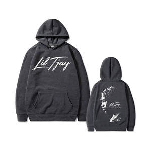 Fabricant sur mesure, sweats à capuche à manches longues de haute qualité, coupe ample, impression DTF, pour hommes, basiques, coton mélangé - Product Image 5