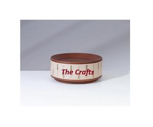 Bol de dattes de chocolat de conception fabuleuse dans le bol de service de nourriture en bois pour l'usage de vaisselle de mariage et d'hôtel - Product Image 1