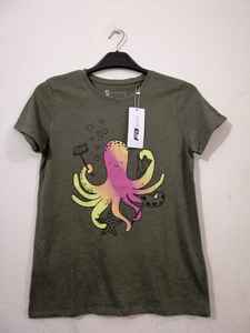 Camiseta de algodón suave informal ecológica de punto con estampado 3D para mujer 2022, calidad Premium para mujer - Product Image 4