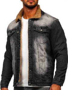 Vintage Blue Denim <b>Jacket</b> Custom Logo Embroidery Jeans Coat High Quality Casual Wear Private Label Manufacturing Service - Product Image 3