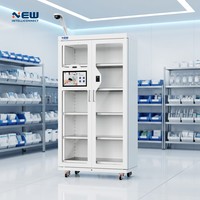 Sistema de Gestión de Activos Inteligente IoT, Armario de Seguridad RFID con Acceso Biométrico, Armario de Herramientas Industriales, Sistema de Almacenamiento de Suministros Médicos para Hospitales