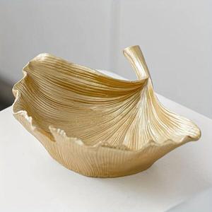 Plato Decorativo de Metal con Diseño de Granada, para Servir Frutos Secos, Galletas y Aperitivos, Accesorios Decorativos para el Hogar, Precios Económicos - Product Image 3