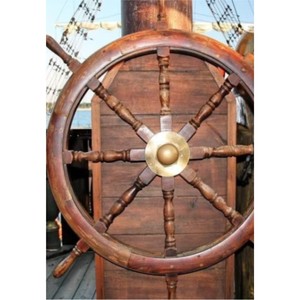 เรือไม้ตกแต่งผนัง,ขนาด12นิ้วเรือไม้ตกแต่งผนัง - Product Image 2