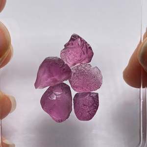 Nuevo y Exclusivo: Granate Umbalita Natural de Tanzania, Gema Suelta Rosa, Corte Ovalado, Cojín y Marquesa, Tratado Térmicamente, Mineral de Lujo - Product Image 3