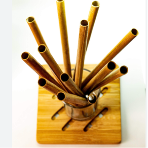 100% pailles jetables de noix de coco biodégradables sans danger pour l'environnement pour les boissons chaudes/froides pour les mariages/événements/hôtels/voyages - Product Image 3