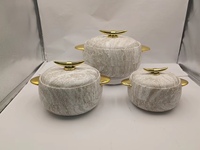 Casserole de qualité supérieure au design moderne, à double paroi en céramique, écologique, compatible lave-vaisselle, compatible induction, compatible four