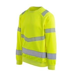 Sudaderas Reflectantes de Alta Visibilidad con Diseño Personalizado Hechas en Fábrica OEM para Hombre, Sudaderas Protectoras de Algodón, Ropa de Seguridad al por Mayor - Product Image 2