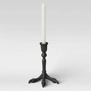 Meilleures ventes : Ensemble de 4 bougeoirs sur un support, design Halloween, accessoires pour fêtes d'anniversaire, faits main, écologiques, en métal - Product Image 3