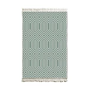 Juego de alfombras de área verde de 120x80 cm de doble cara para decoración del hogar - Product Image 1